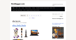 Desktop Screenshot of nicknaggar.com